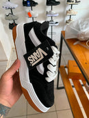 Tênis Casual Preto com Sola Gum